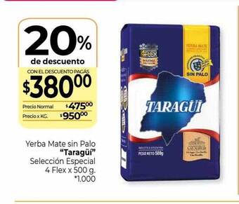 La Anonima Yerba mate sin palo oferta