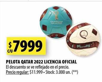 Punto Mayorista Pelota qatar 2022 licencia oficial oferta