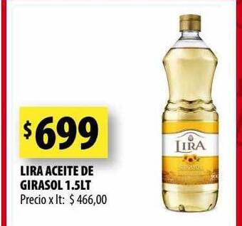 Punto Mayorista Lira aceite de girasol 1.5lt oferta