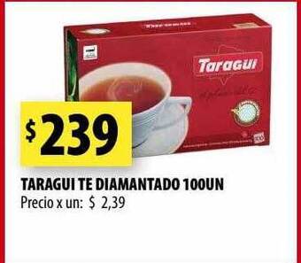 Punto Mayorista Taragui te diamantado 100un oferta