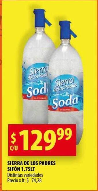 Punto Mayorista Sierra de los padres sifón oferta
