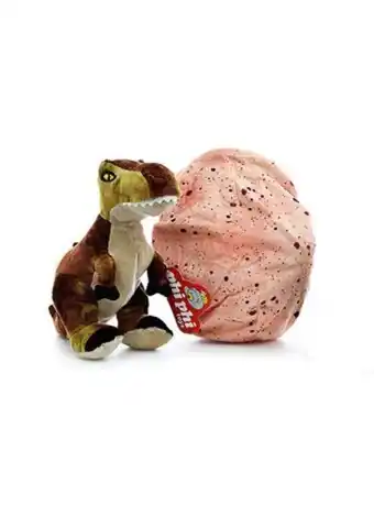 El Mundo del Juguete Pack dinosaurios de plastico en bolsa 25 cm marrón/beige oferta