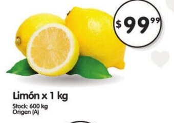 Supermercados Buenos Días Limón x 1 kg oferta