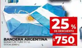 Supermercados DIA Bandera Argentina oferta