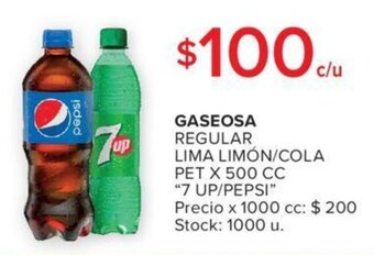 Carrefour Gaseosa Regular Lima Limón/ Cola Pet X 500 cc oferta