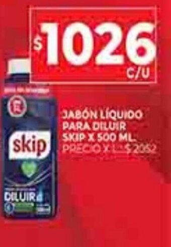 Supermercados DIA Jabón Liquido Para Diluir Skip x 500ml oferta