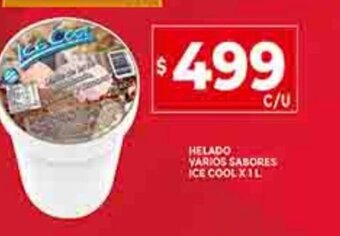 Supermercados DIA Helado Varios Sabores Ice Cool x 1L oferta