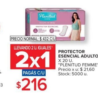 Carrefour Protector Esencial Adulto oferta