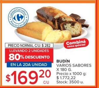 Carrefour Budín oferta