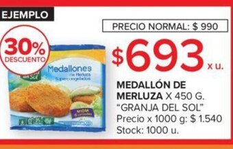 Carrefour Medallón De Merluza oferta