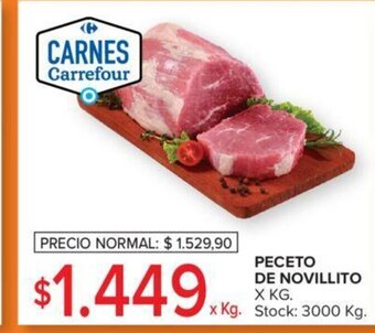 Carrefour Peceto de Novillito oferta