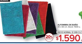 Carrefour Alfombra De Baño oferta
