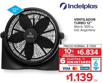Carrefour Ventilador Turbo 12" oferta