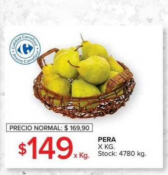 Carrefour Pera oferta