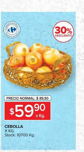 Carrefour Cebolla oferta