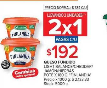 Carrefour Market Queso fundido oferta
