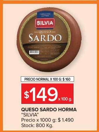 Carrefour Market Queso sardo horma oferta