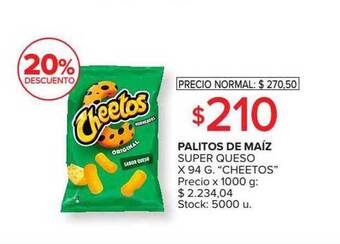 Carrefour Market Palitos de maíz super queso oferta