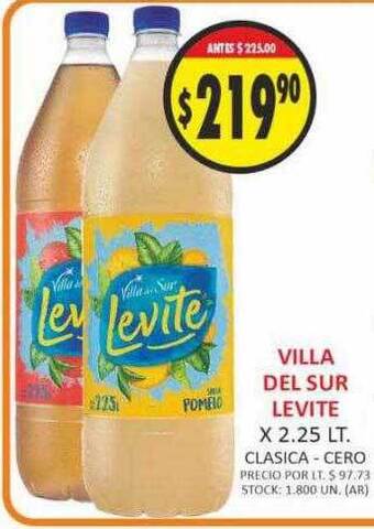 Supermercados Becerra Villa del sur levite oferta