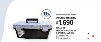 Carrefour Caja de herramientas 16 oferta