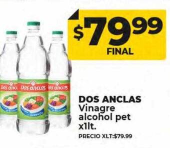 Supermayorista Vital Dos anclas vinagre alcohol pet oferta