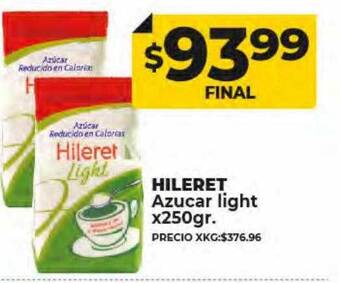 Supermayorista Vital Hileret azucar light oferta
