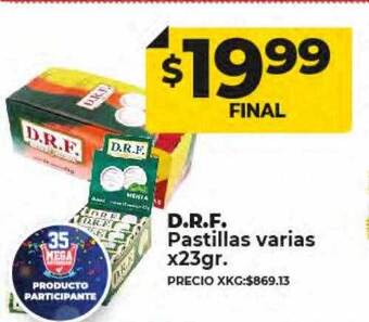 Supermayorista Vital D.r.f. pastillas varias oferta