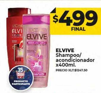 Supermayorista Vital Elvive shampoo acondicionador oferta