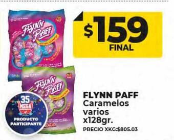 Supermayorista Vital Flynn paff caramelos varios oferta