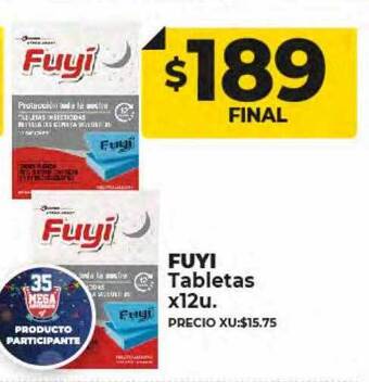 Supermayorista Vital Fuyi tabletas oferta