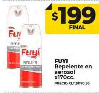 Supermayorista Vital Fuyi repelente en aerosol oferta