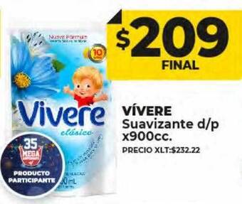 Supermayorista Vital Vívere suavizante d p oferta