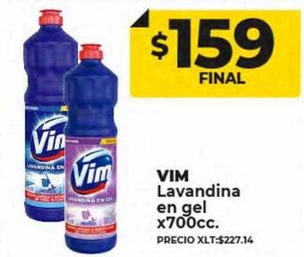 Supermayorista Vital Vim lavandina en gel oferta