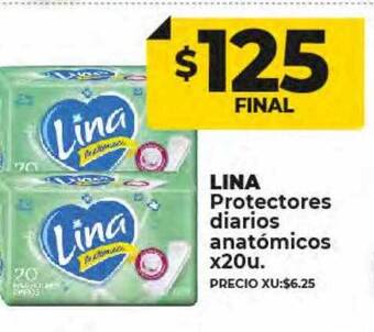 Supermayorista Vital Lina protectores diarios anatómicos oferta