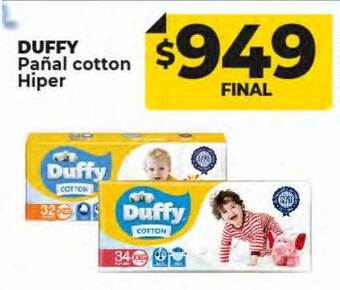 Supermayorista Vital Duffy pañal cotton hiper oferta