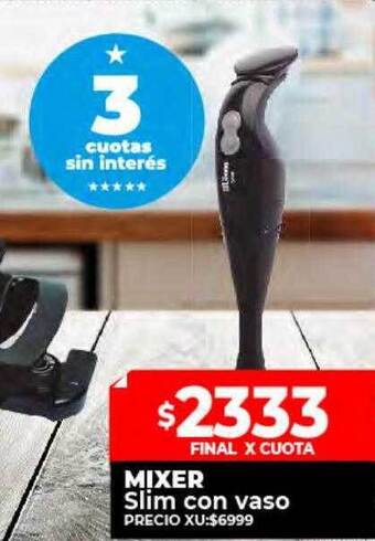Supermayorista Vital Mixer slim con vaso oferta