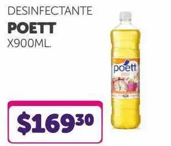 La Gallega Supermercados Desinfectante poett x 900ml oferta