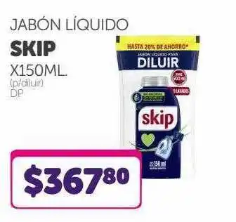 La Gallega Supermercados Jabón líquido skip x150ml oferta