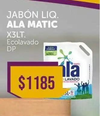 La Gallega Supermercados Jabón liq. ala matic x3lt oferta