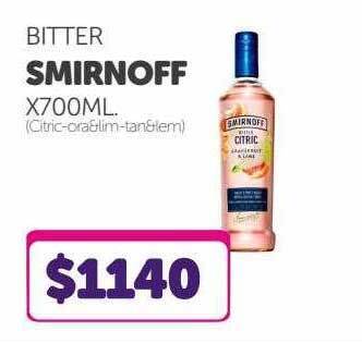 La Gallega Supermercados Bitter smirnoff oferta