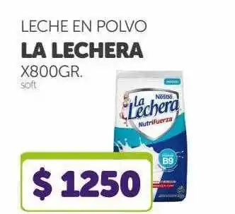 La Gallega Supermercados Leche en povo la lechera x800gr oferta