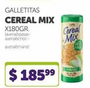 La Gallega Supermercados Galletitas cereal mix x180gr oferta