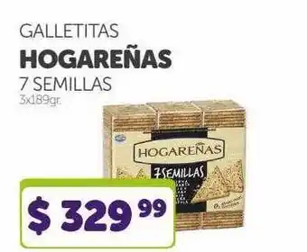La Gallega Supermercados Galletitas hogareñas 7 semillas oferta