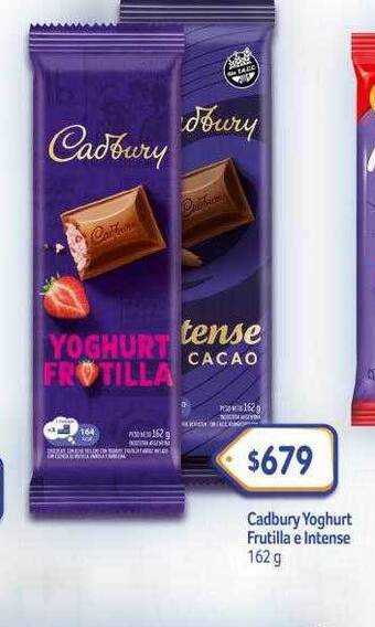 La Gallega Supermercados Cadbury yoghurt frutilla e intense oferta