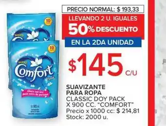 Carrefour Suavizante Para Ropa x 900cc oferta