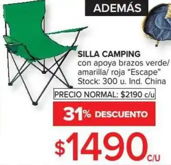 Carrefour Silla Camping oferta