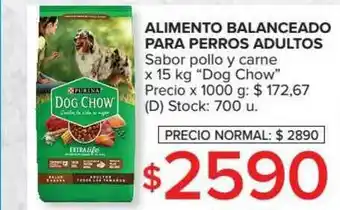 Carrefour Alimento Balanceado Para Perros Adultos Sabor Pollo Y Carne oferta