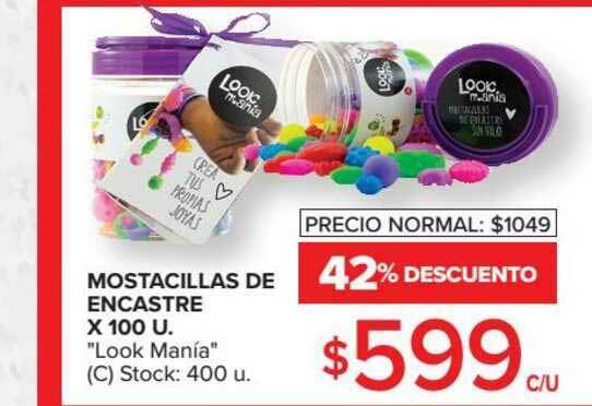 Carrefour Mostacillas De Encastre x 100u oferta