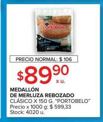 Carrefour Market Medallón De Merluza Rebozado Clásico X 150g oferta