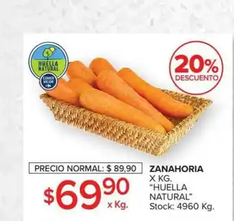 Carrefour Market Huella Natural Zanahoria x kg. oferta